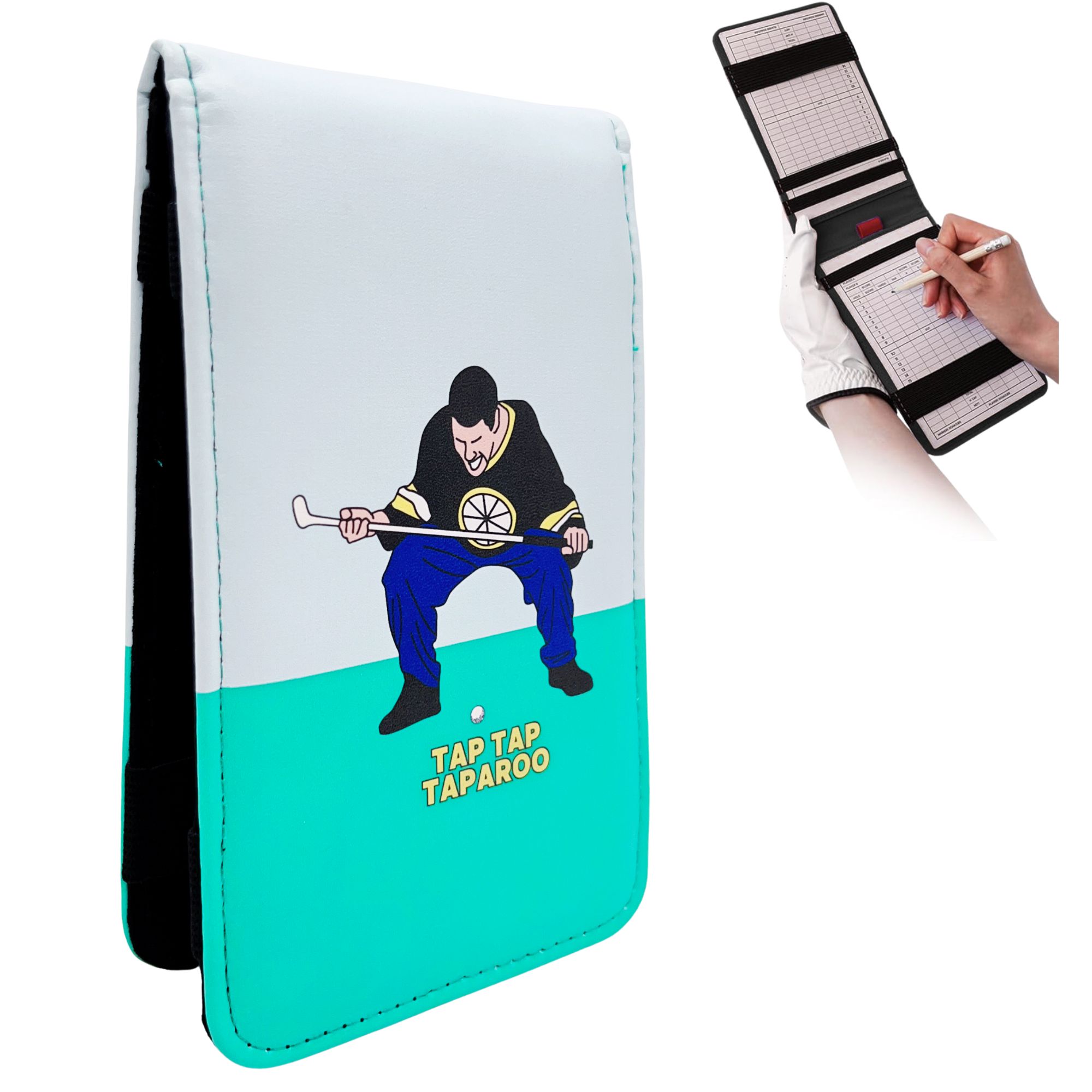 Golf Scorecard Holder - Golf Scorecard Yardage Book Holder Cover