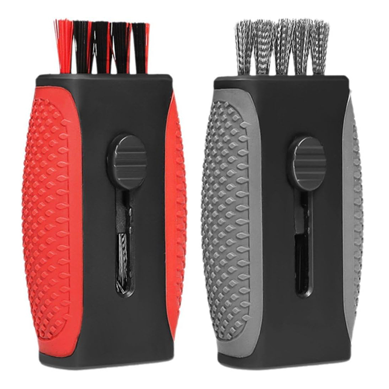 Golf Equipment Rental - Golf Club Cleaning Brush with Dual-Head