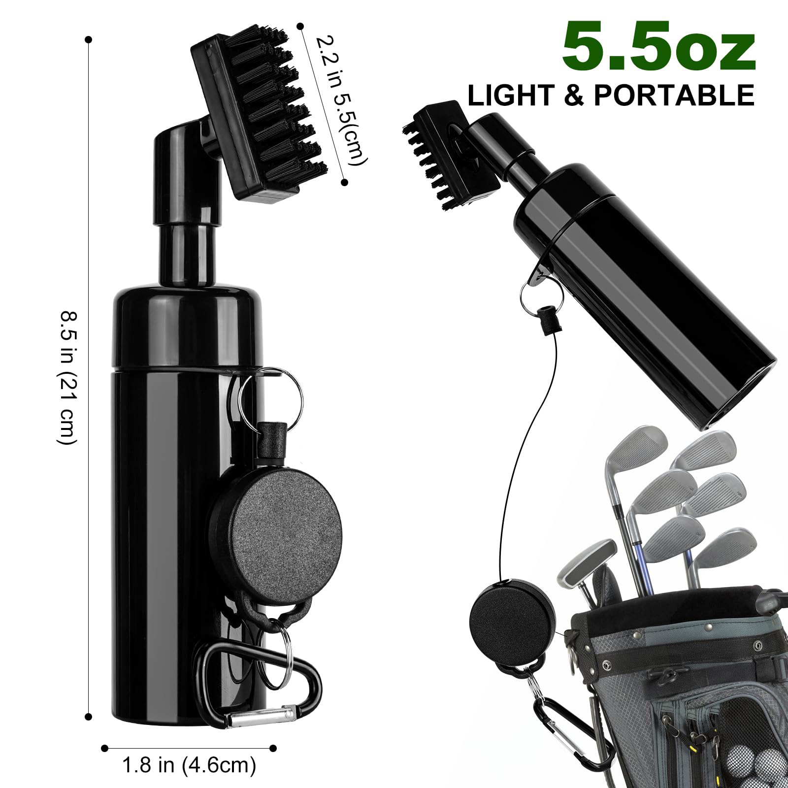 Golf Equipment Rental - Golf Club Head Cleaning Brush, For