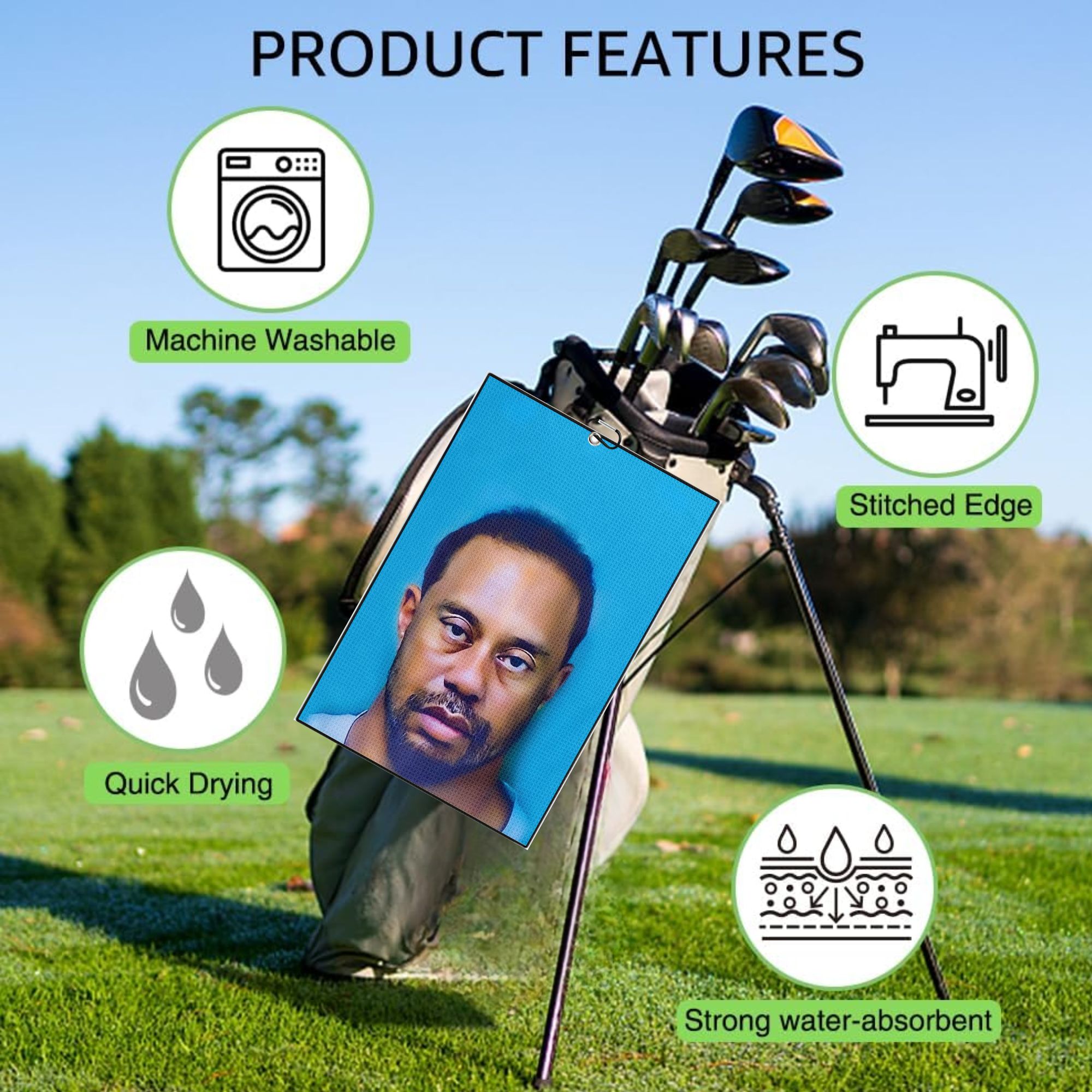 2 count Funny Microfiber Premi - Golf Equipment Stores 评论和价格