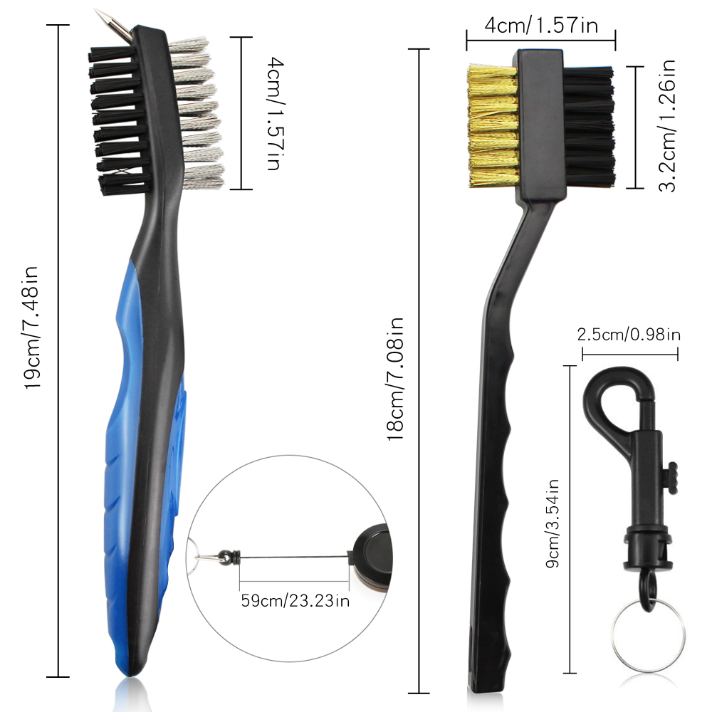 2Pcs/Set Golf Club Brush Golf  - Golf Equipment Rental 评论和价格