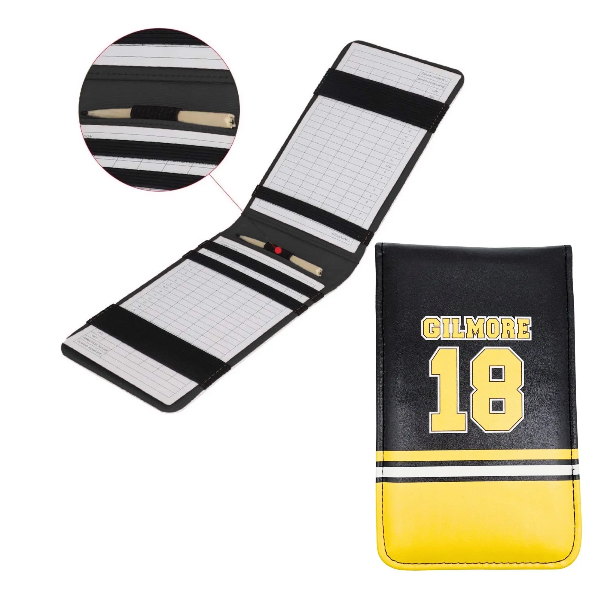 Golf Scorecard Yardage Book Ho - Golf Scorecard Holder 评论和价格